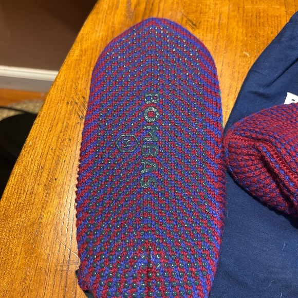 Bombas Fair Isle Gripper Slippers Sz Med NWT!! - Picture 7 of 9
